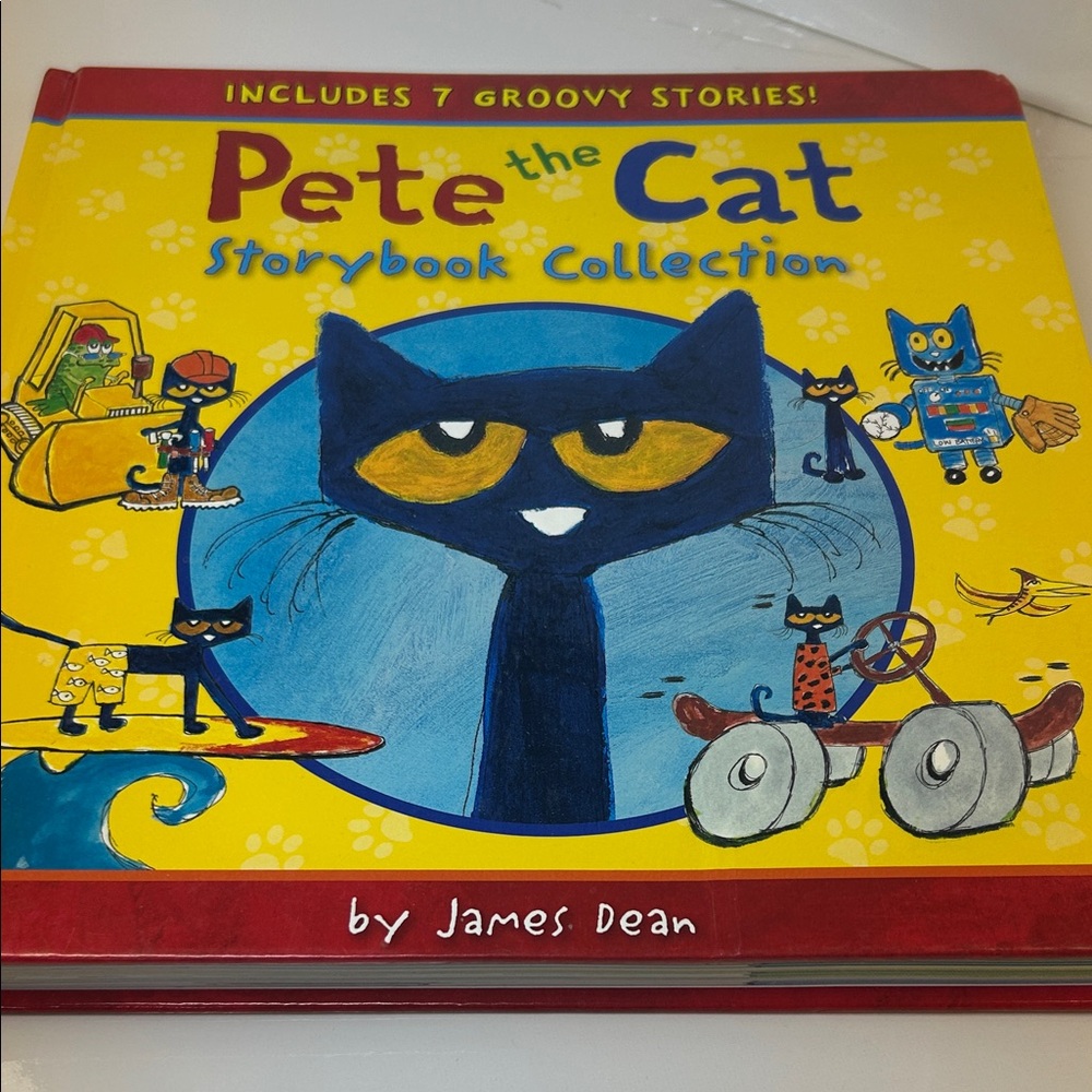 4/$20 | Pete the Cat Storybook Collection - 7 Groovy Stories by James Dean‎